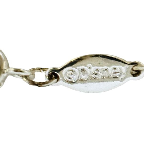 DISNEY Belle Princess Beauty and The Beast Rose Gold Silver Tone Floral Flower N - Picture 4 of 6